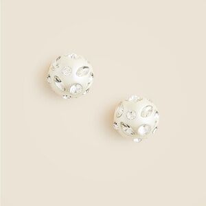 COPY - NWOT J Crew Elegant Pearl and Crystal Stud Earrings